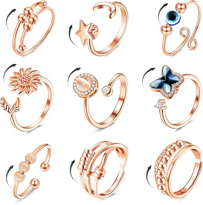 Anxie Rings™ – The Complete Calming Set