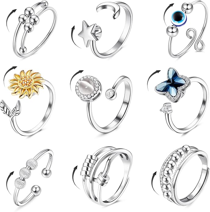 Anxie Rings™ – The Complete Calming Set